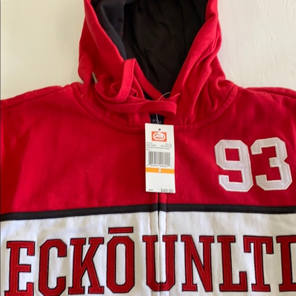 Ecko Unlimited Other - New with tags Ecko Unltd size small hoodie red